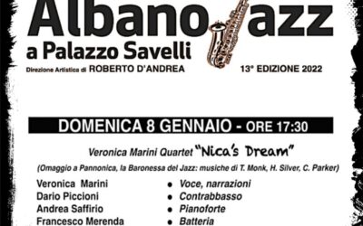 08 Gennaio 2023 Albano Jazz Festival